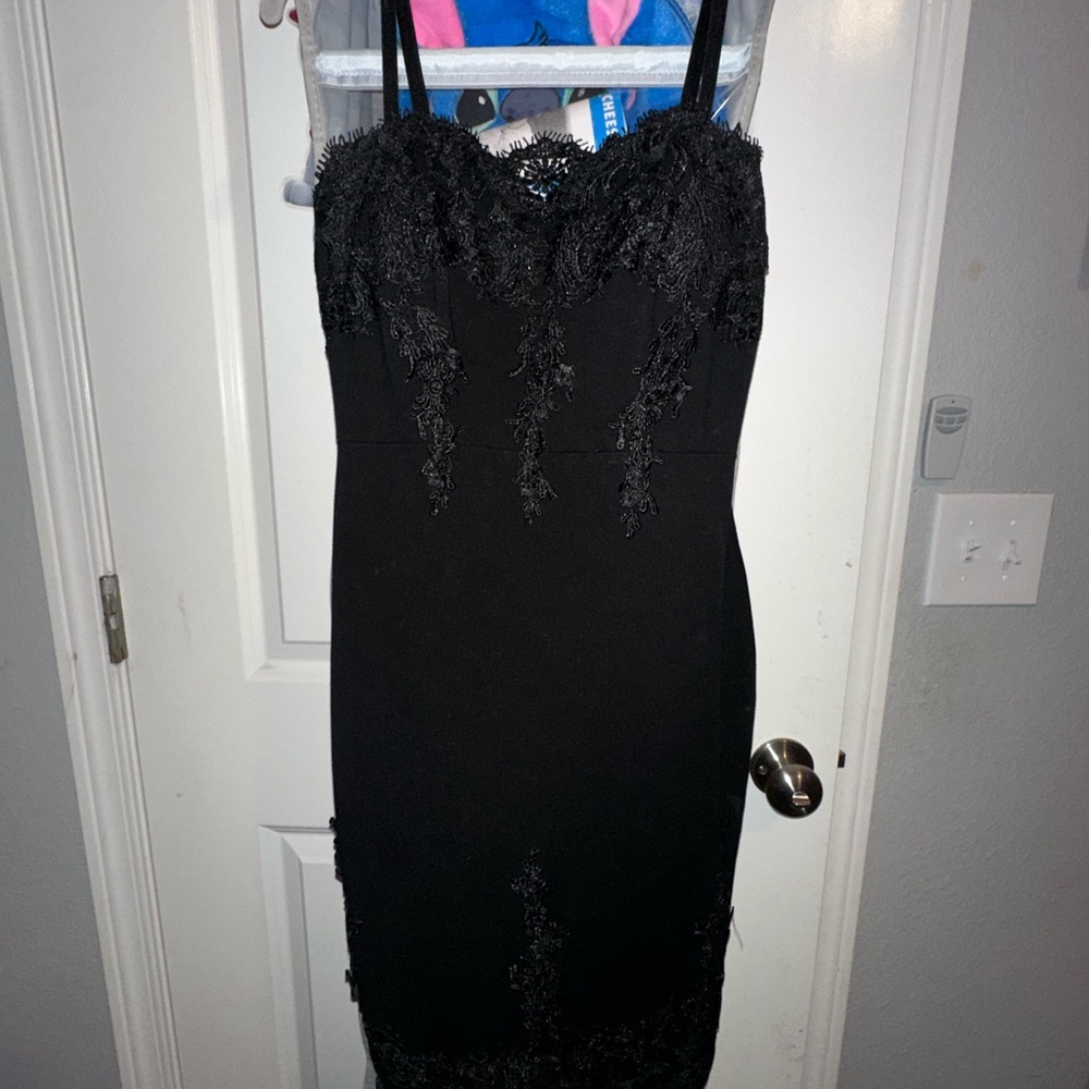 Black Lace Dress